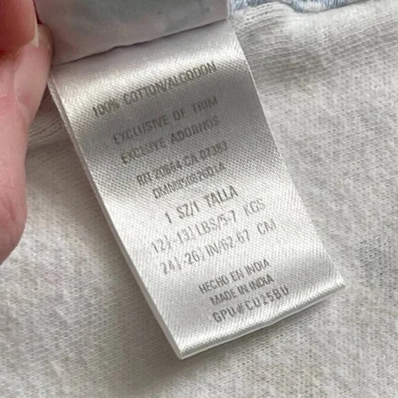 Little Me Vintage Bears Cars Stars Baby Blanket Striped Edges Cotton Lovey - Picture 5 of 6